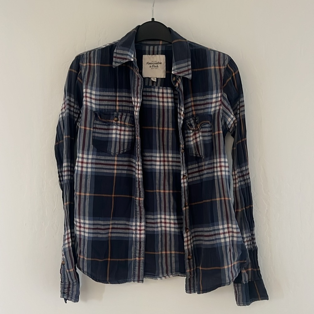 Abercrombie & Fitch flannel shirt ￼